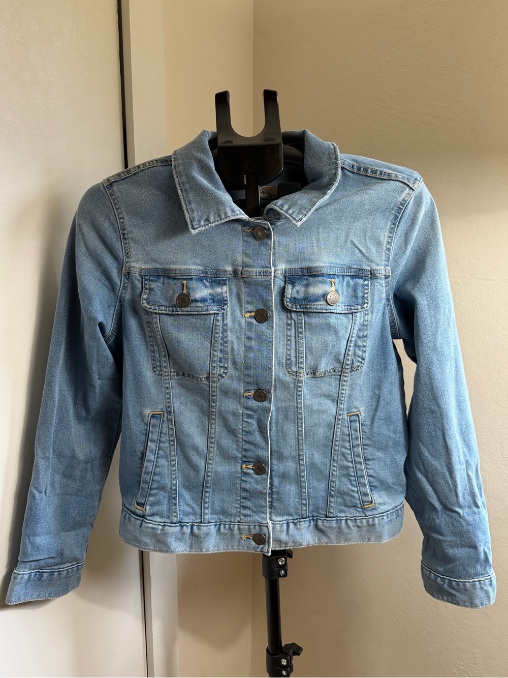 St John’s Bay Light Blue Denim Jacket - Women's